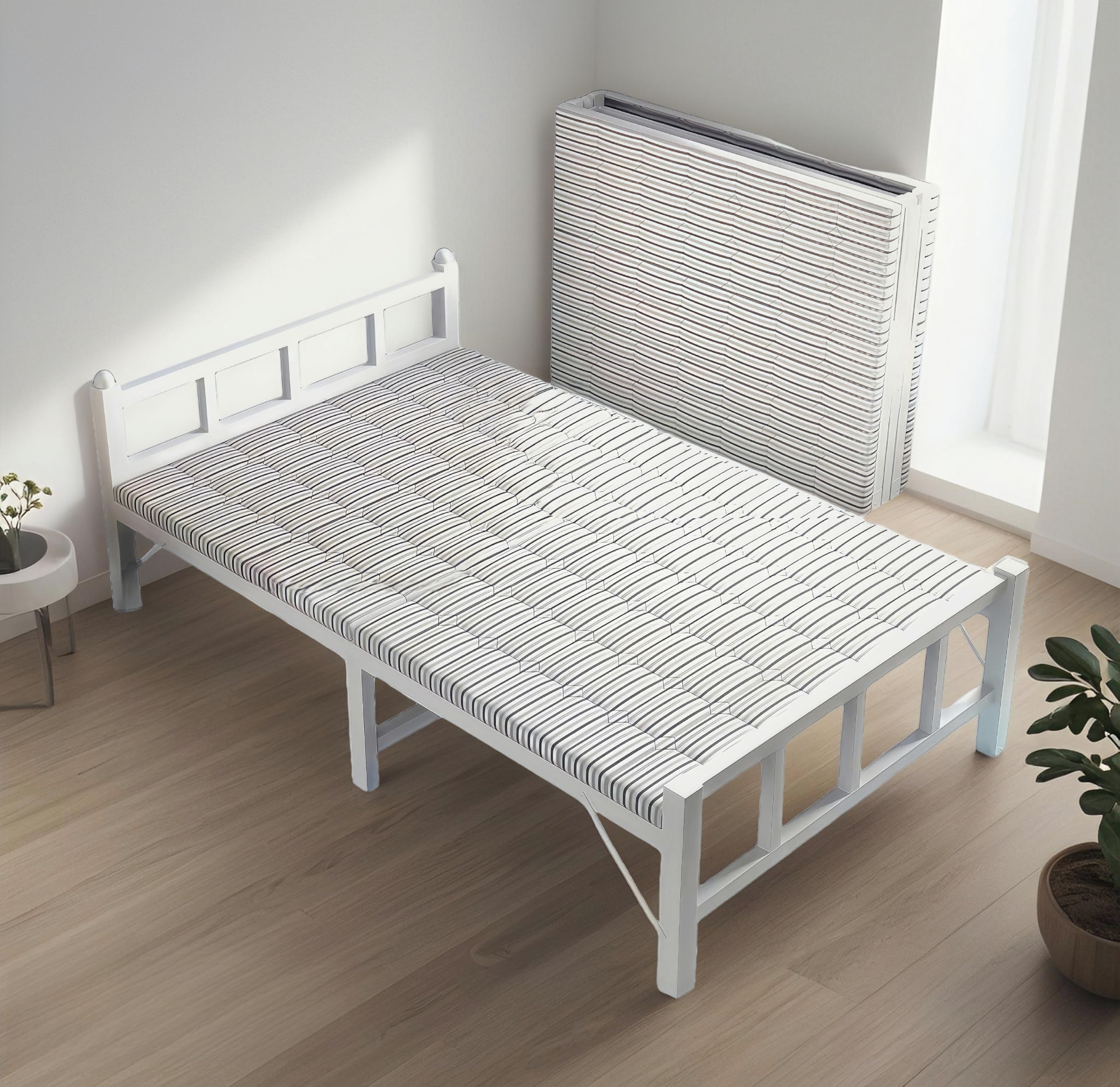 TUIYIDUO ベッドフレーム シングル 幅70cm 耐荷重300kg  2台 Amazon｜TUIYIDUO ベッドフレーム シングル 幅70cm 耐荷重300kg